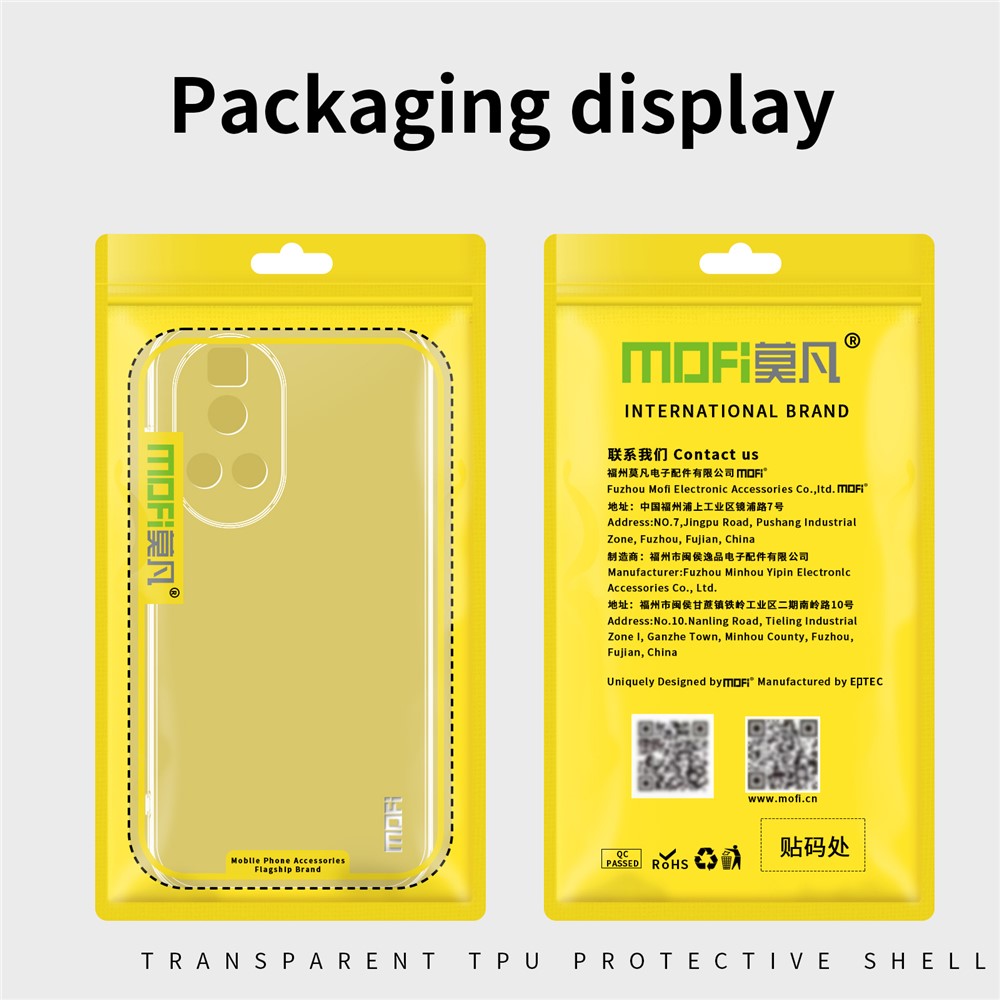 MOFI For Huawei nova 12 Pro 5G / nova 12 Ultra 5G Cases Shockproof Shell HD Transparent Phone Cover