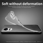MOFI For Huawei nova 12 Pro 5G / nova 12 Ultra 5G Cases Shockproof Shell HD Transparent Phone Cover
