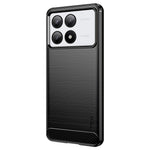 MOFI JK TPU Series-1 För Xiaomi Redmi K70E 5G / Poco X6 Pro 5G mobilskal Borstad Design TPU mobilskal