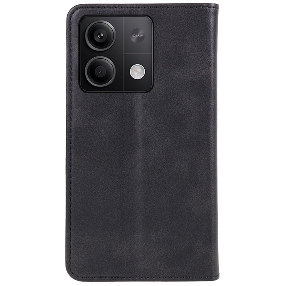 Phone Case for Xiaomi Redmi Note 13 5G Shockproof PU Leather Wallet Phone Stand Cover