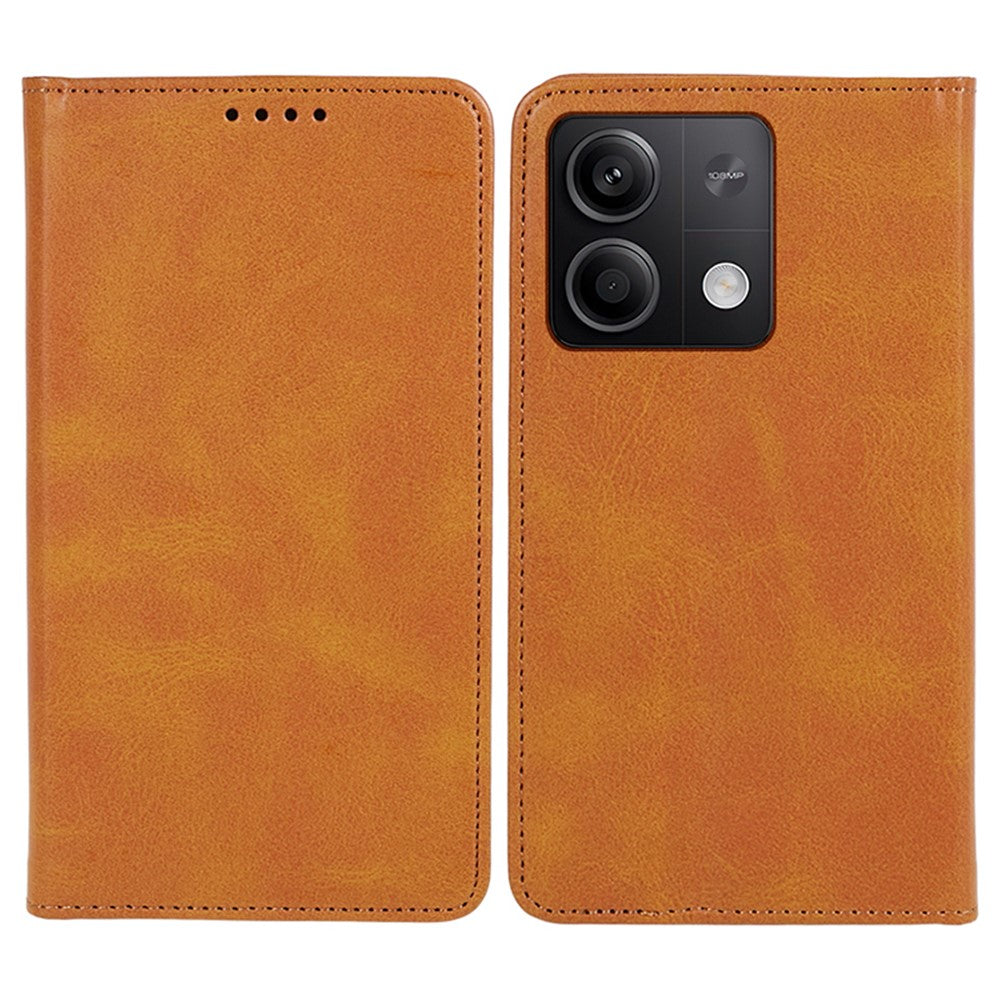 Phone Case for Xiaomi Redmi Note 13 5G Shockproof PU Leather Wallet Phone Stand Cover
