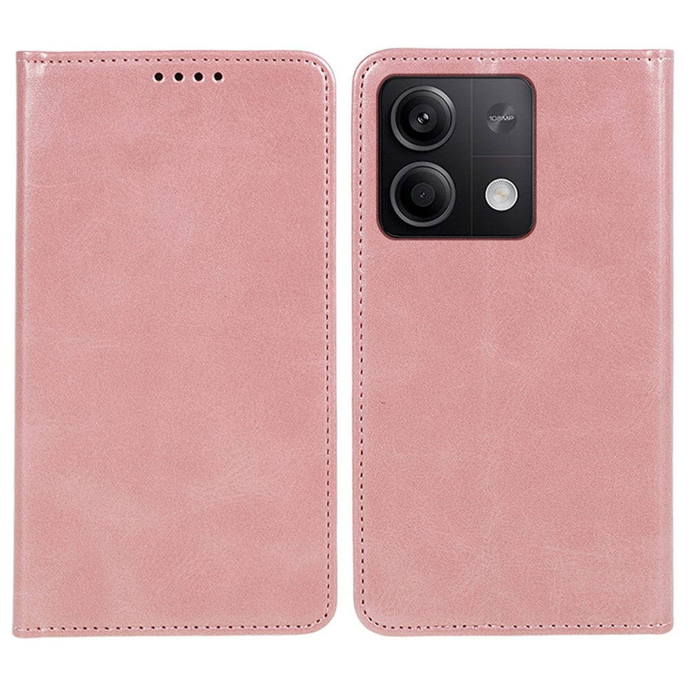 Phone Case for Xiaomi Redmi Note 13 5G Shockproof PU Leather Wallet Phone Stand Cover