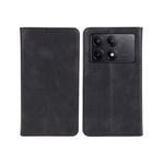 Xiaomi Redmi K70E 5G / Poco X6 Pro 5G Reptåligt mobilskal Magnetiskt PU-läder Stativ Plånboksfodral