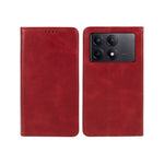 Xiaomi Redmi K70E 5G / Poco X6 Pro 5G Reptåligt mobilskal Magnetiskt PU-läder Stativ Plånboksfodral