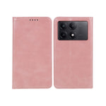 Xiaomi Redmi K70E 5G / Poco X6 Pro 5G Reptåligt mobilskal Magnetiskt PU-läder Stativ Plånboksfodral