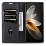 AZNS For Xiaomi Redmi K70E 5G / Poco X6 Pro 5G Wallet Case Phone Leather Cover Stand