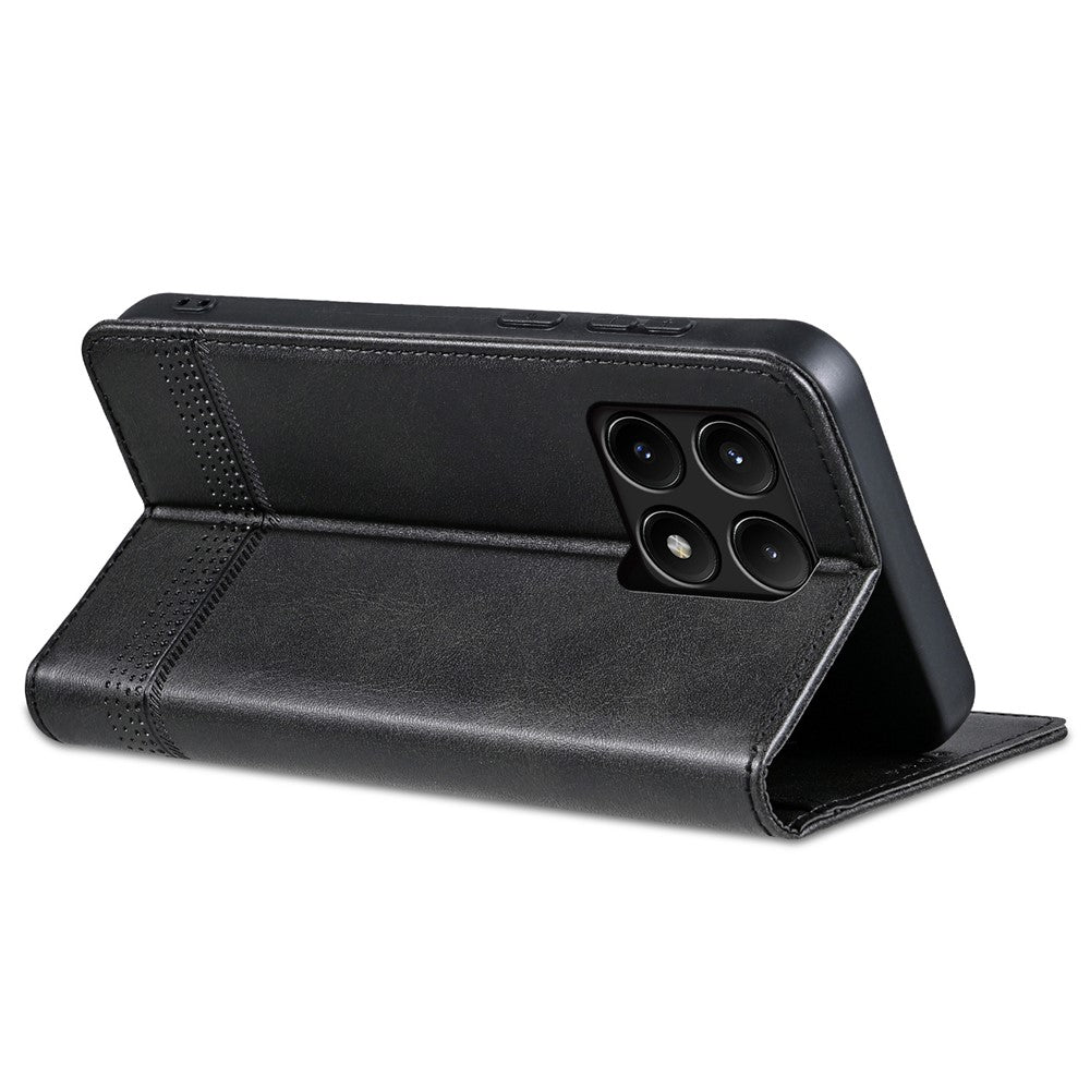 AZNS For Xiaomi Redmi K70E 5G / Poco X6 Pro 5G Wallet Case Phone Leather Cover Stand
