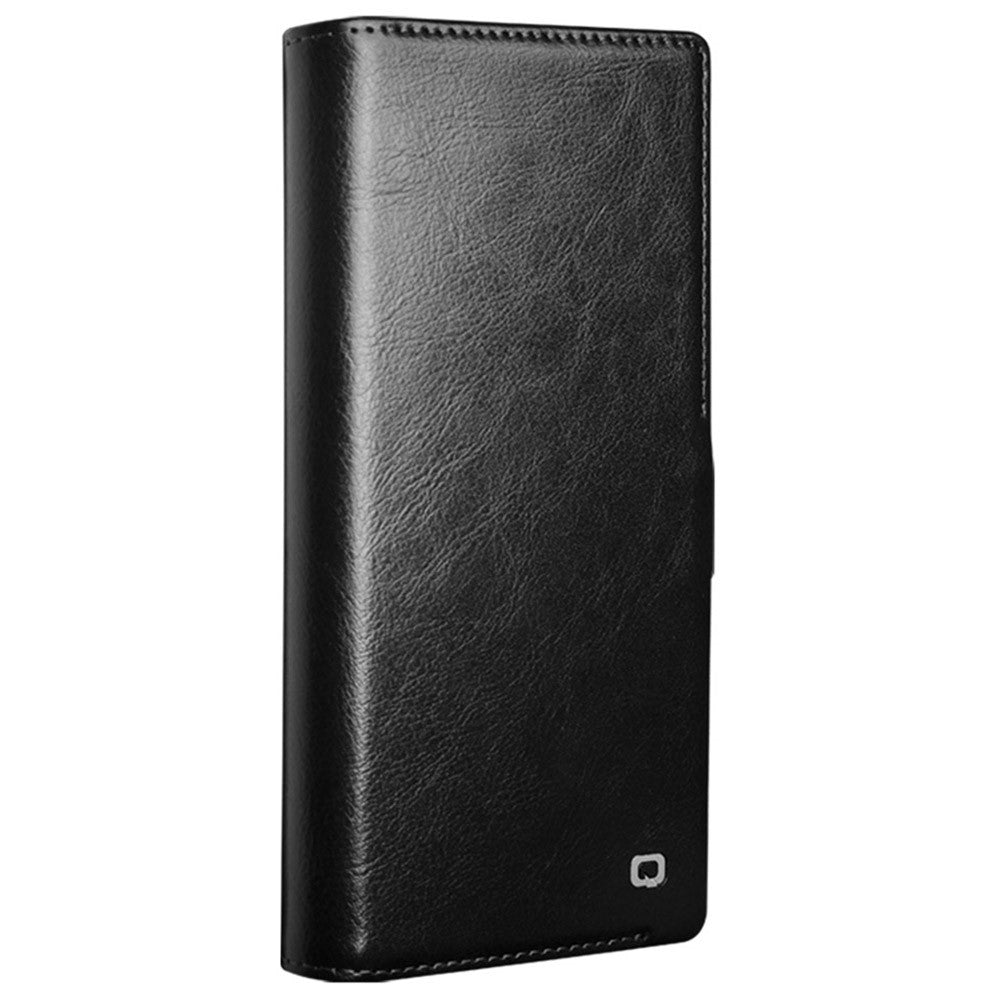 QIALINO Plånboksfodral till Samsung Galaxy S24 Ultra i äkta läder med vikbart lock