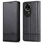 AZNS For Huawei nova 12 Pro 5G / nova 12 Ultra 5G Wallet Case Magnetic Closing Leather Cover