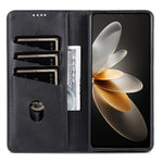AZNS For Huawei nova 12 Pro 5G / nova 12 Ultra 5G Wallet Case Magnetic Closing Leather Cover