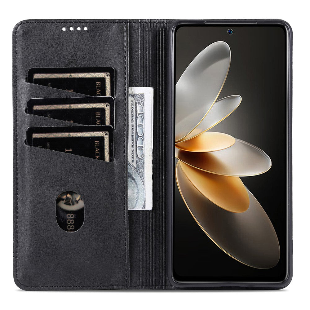 AZNS För Huawei Nova 12 Pro 5G / Nova 12 Ultra 5G Plånboksfodral Magnetiskt Läderfodral