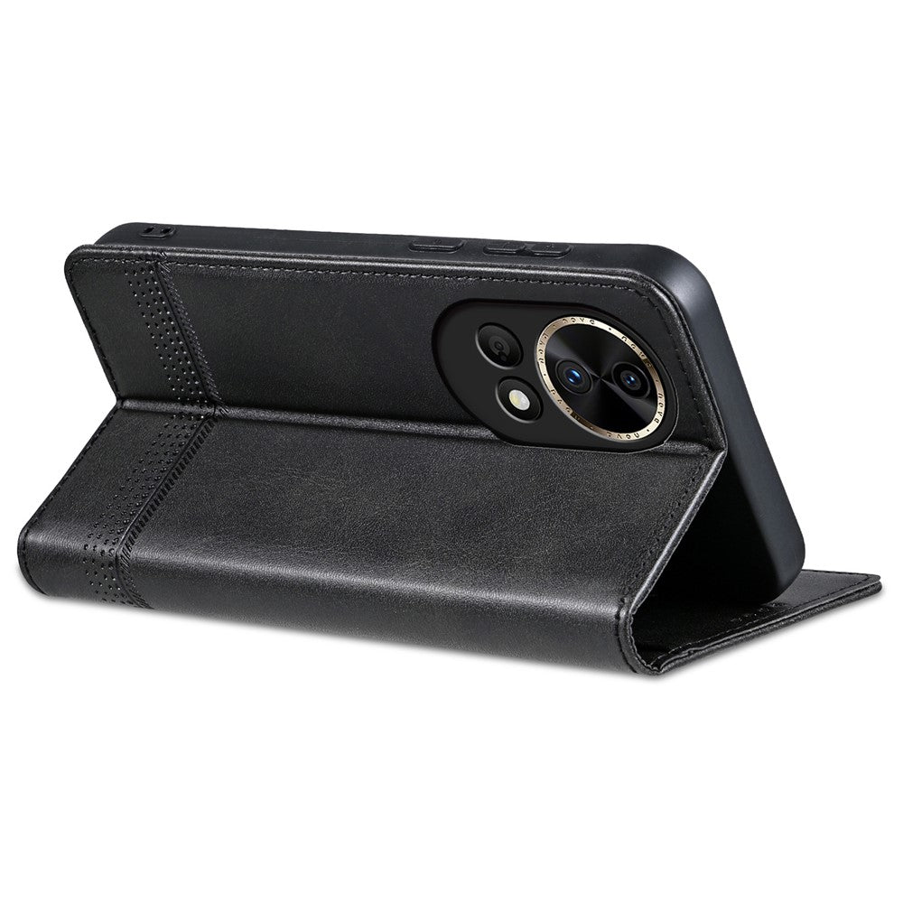 AZNS For Huawei nova 12 Pro 5G / nova 12 Ultra 5G Wallet Case Magnetic Closing Leather Cover