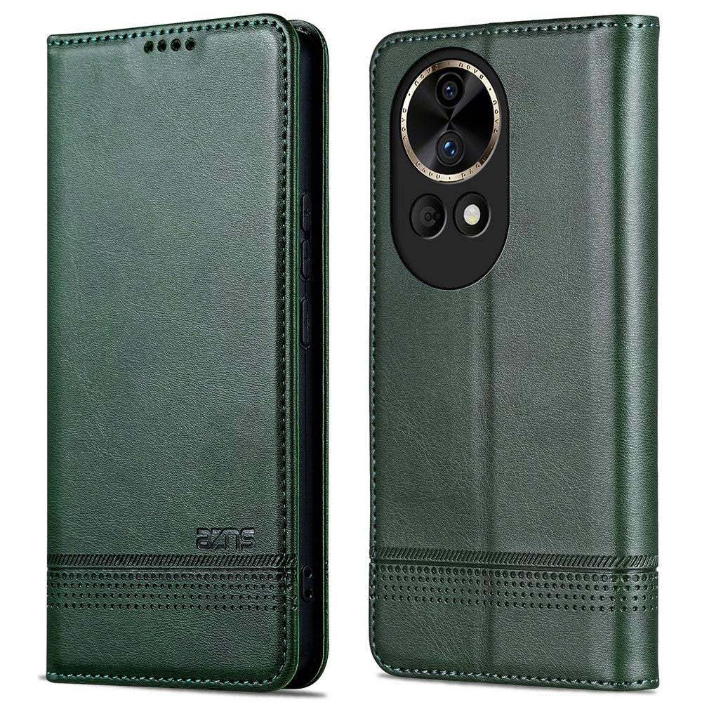 AZNS För Huawei Nova 12 Pro 5G / Nova 12 Ultra 5G Plånboksfodral Magnetiskt Läderfodral
