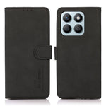 KHAZNEH For Honor X8b 4G Phone Case Textured Leather Cover with Wallet