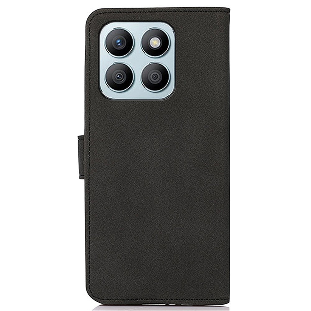 KHAZNEH For Honor X8b 4G Phone Case Textured Leather Cover with Wallet