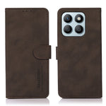 KHAZNEH For Honor X8b 4G Phone Case Textured Leather Cover with Wallet