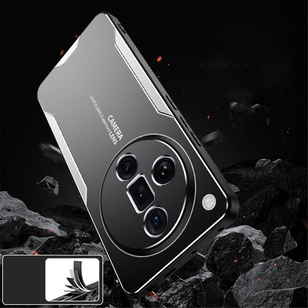 For Oppo Find X7 5G Shockproof Case Aluminum Alloy Protective Phone Cover