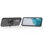 For Samsung Galaxy A35 5G Cell Phone Case PC + TPU Anti-scratch Cover with Ring Kickstand