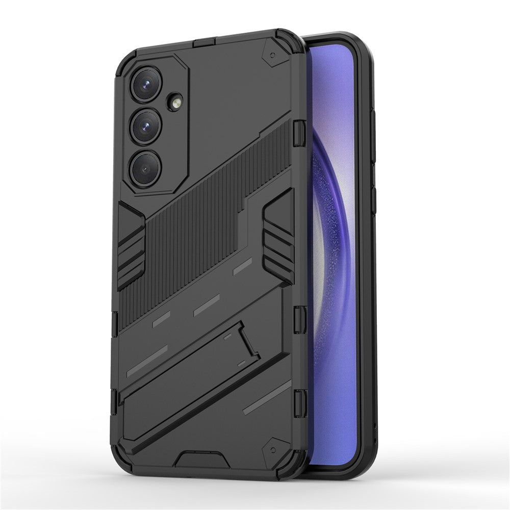 For Samsung Galaxy A35 5G Case Slim-Fit TPU+PC Phone Cover with Invisible Kickstand