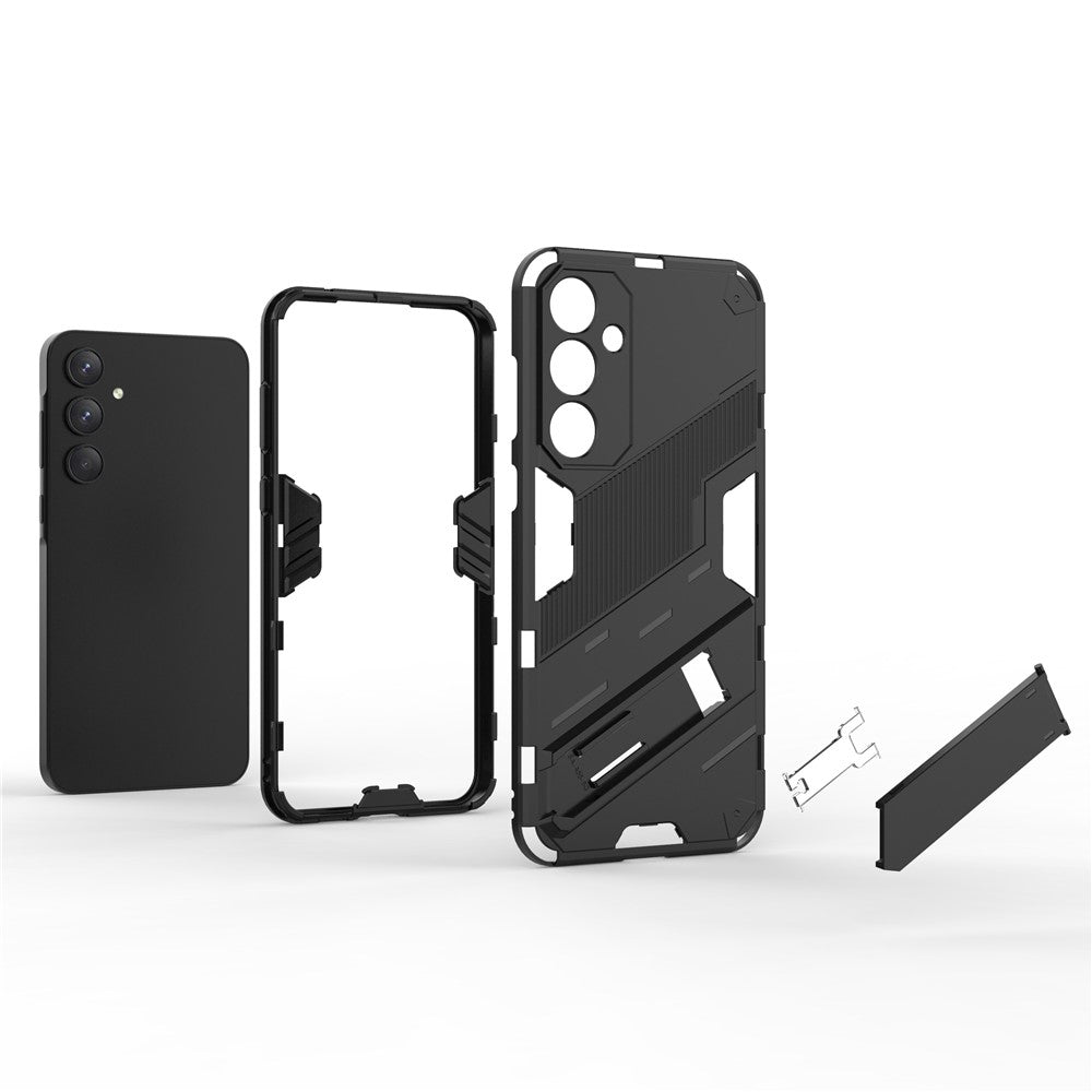 For Samsung Galaxy A35 5G Case Slim-Fit TPU+PC Phone Cover with Invisible Kickstand