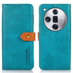 KHAZNEH For Oppo Find X7 5G Cowhide Texture Leather Case Wallet Phone Cover