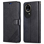 AZNS For Huawei nova 12 Pro 5G / nova 12 Ultra 5G Case Textured Stand Wallet Leather Phone Cover