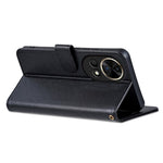 AZNS For Huawei nova 12 Pro 5G / nova 12 Ultra 5G Case Textured Stand Wallet Leather Phone Cover