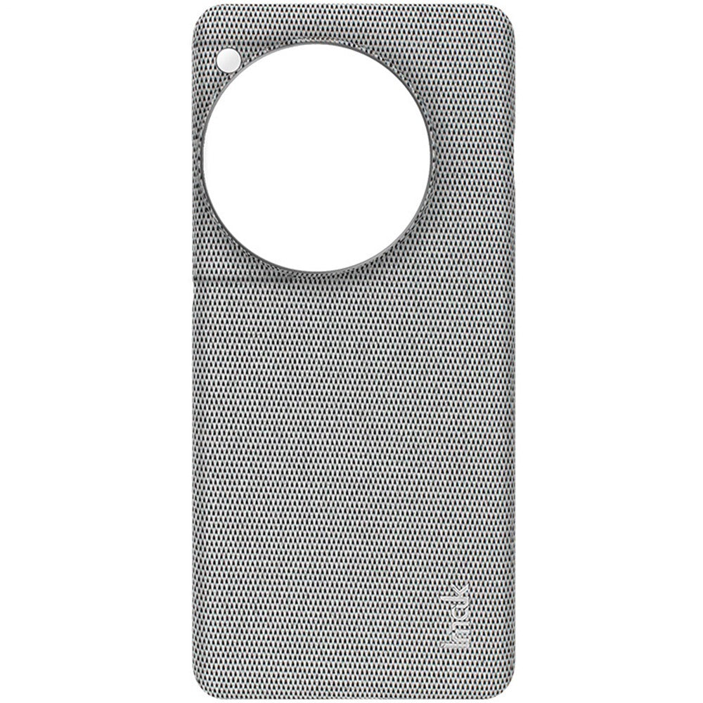 IMAK Ruiyi-serien för OnePlus 12 5G-skal Tygstruktur Läder + PC-mobilbaksida