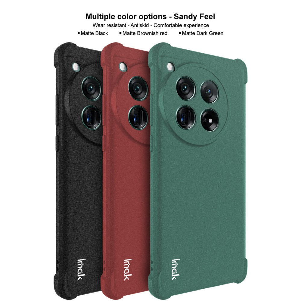 IMAK For OnePlus 12 5G Matte TPU Case Phone Cover Drop-proof Protection