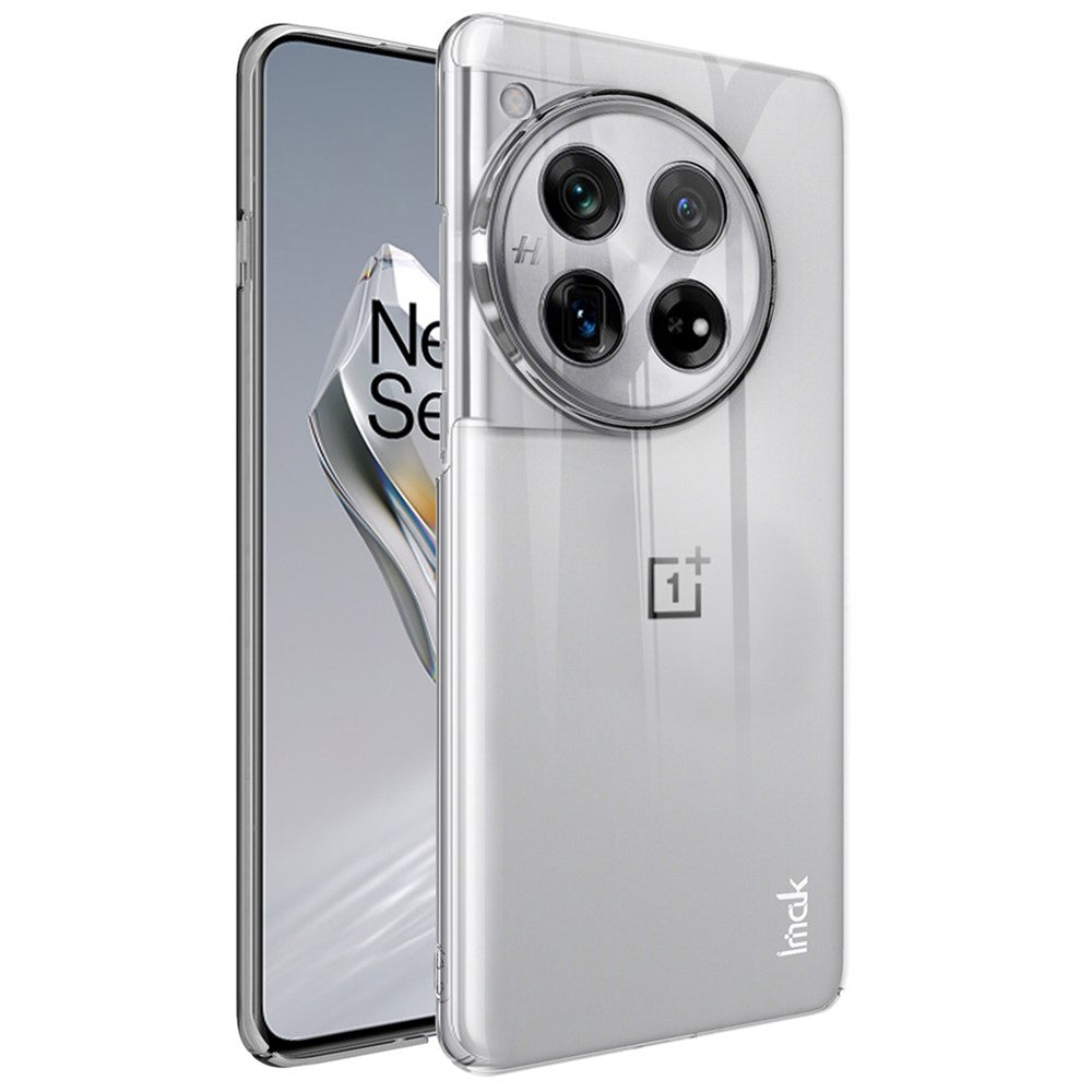 IMAK Crystal Case II Pro för OnePlus 12 5G Mobilskal Hårt PC Genomskinligt Bakstycke