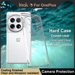 IMAK Crystal Case II Pro för OnePlus 12 5G Mobilskal Hårt PC Genomskinligt Bakstycke