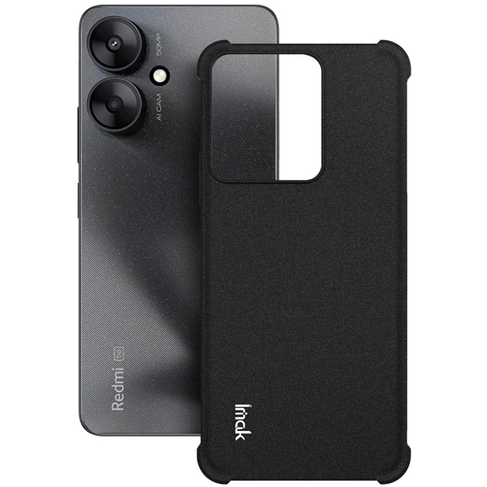 IMAK For Xiaomi Redmi 13R 5G / 13C 5G Matte Case Reinforced Corners Soft TPU Phone Cover