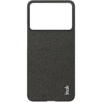 IMAK Ruiyi Series for Xiaomi Redmi K70E 5G / Poco X6 Pro 5G Case Fabric Texture Leather+PC Phone Back Cover