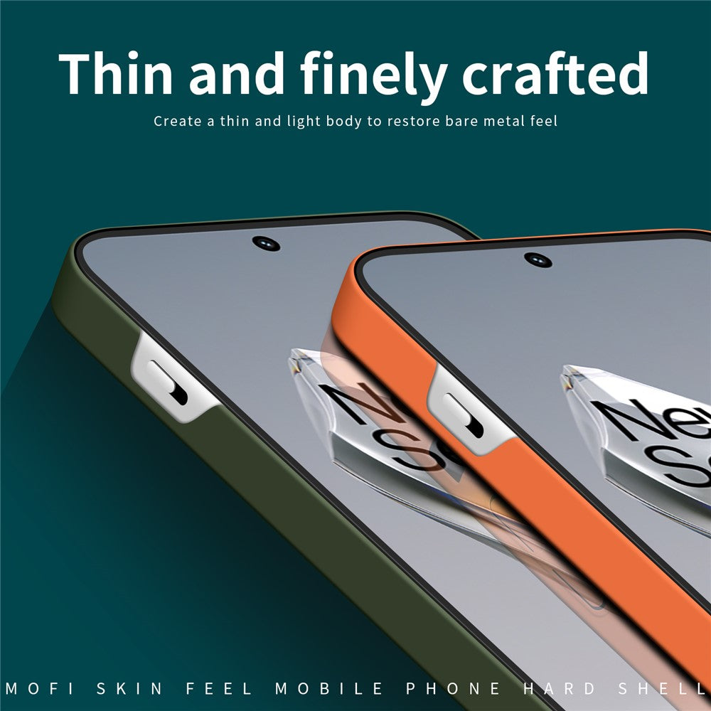 MOFI JK Qin Series For OnePlus 12 5G Case Matte Scratch-proof TPU+Acrylic Phone Back Shell