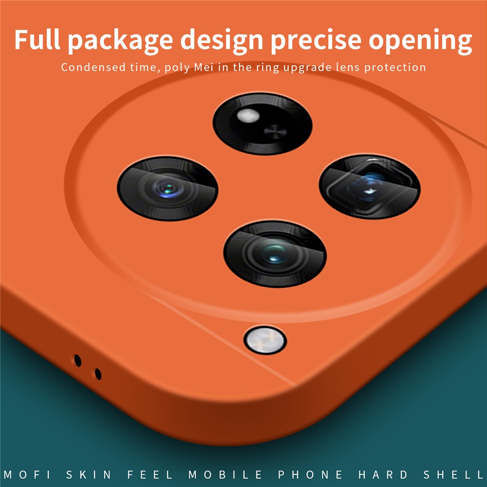 MOFI JK Qin Series For OnePlus 12 5G Case Matte Scratch-proof TPU+Acrylic Phone Back Shell