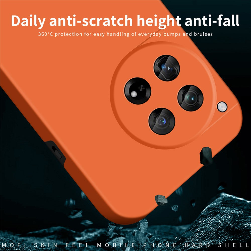 MOFI JK Qin Series For OnePlus 12 5G Case Matte Scratch-proof TPU+Acrylic Phone Back Shell