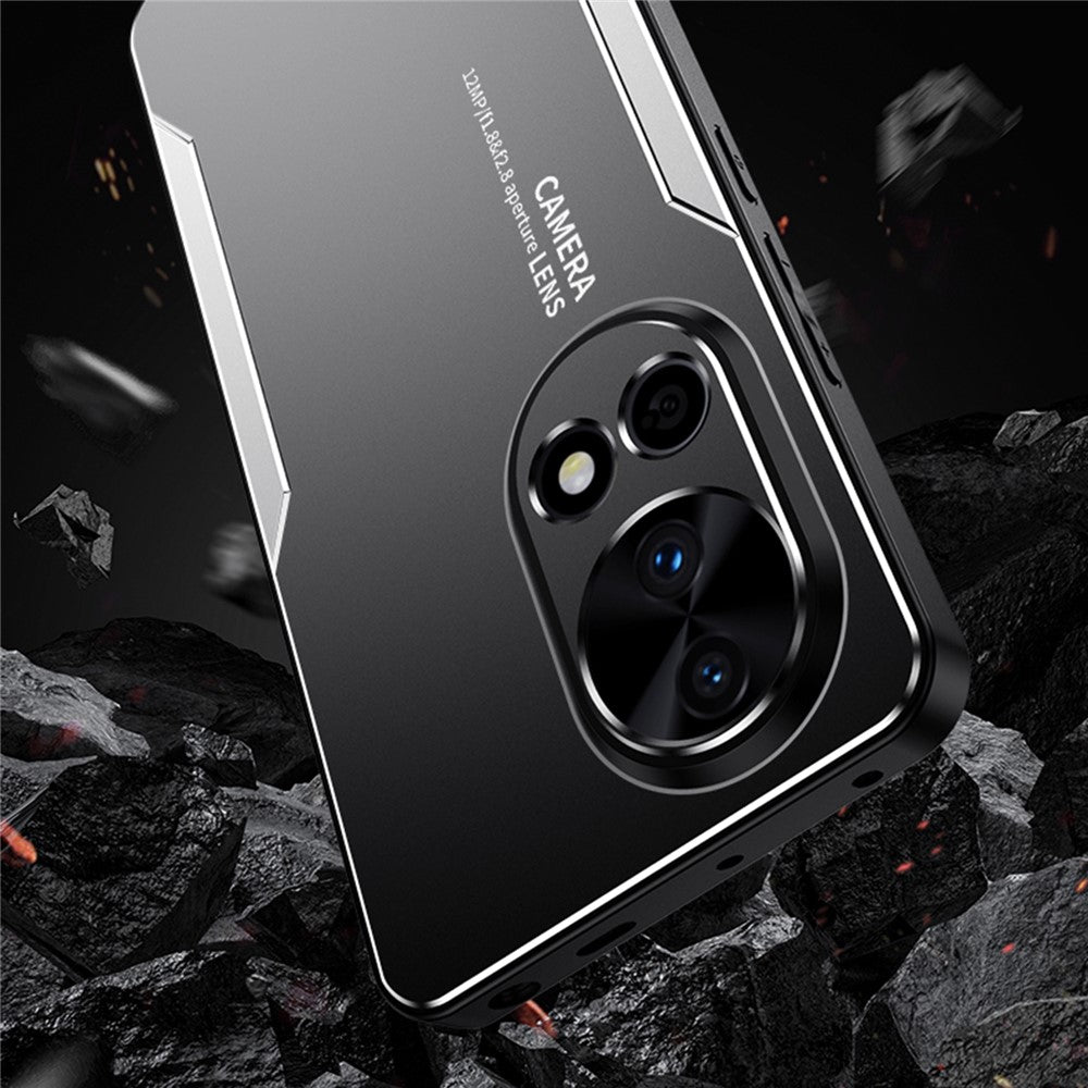 For Huawei nova 12 Pro 5G / nova 12 Ultra 5G Aluminum Alloy Metal Case Matte Protective Phone Cover