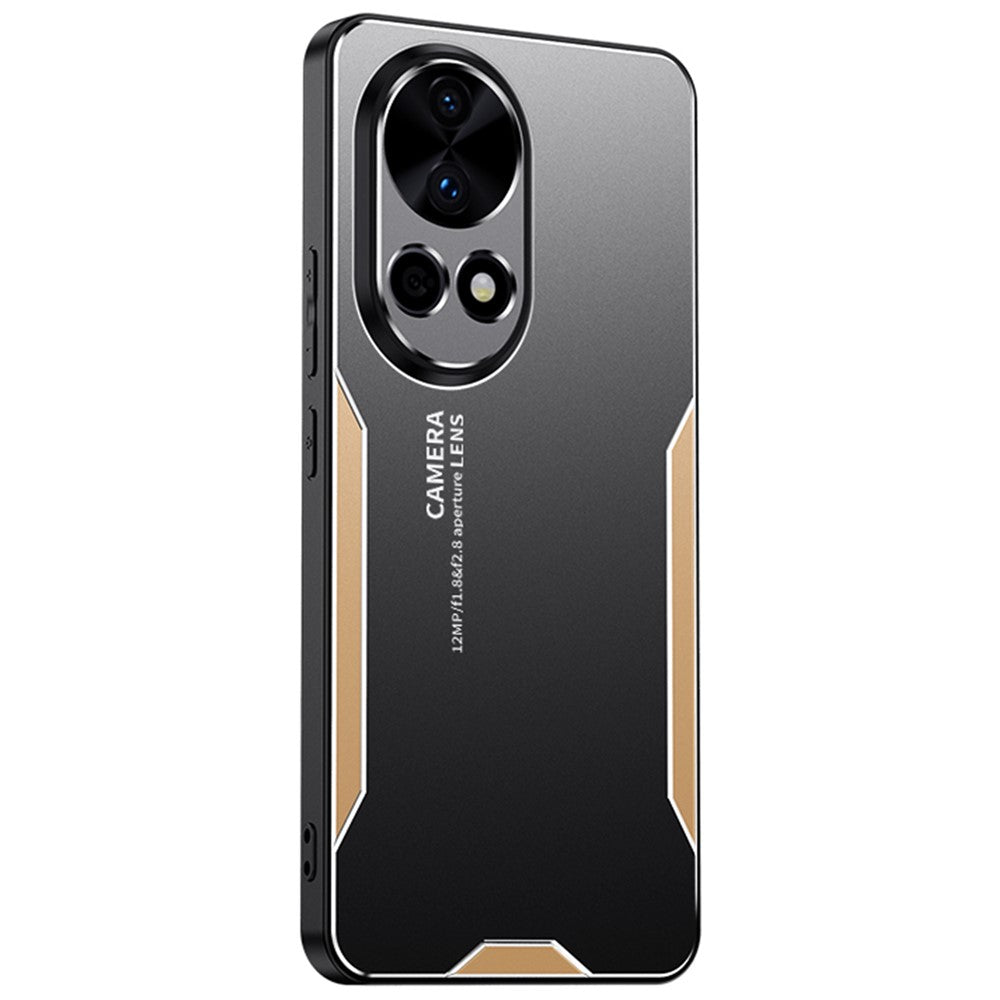 For Huawei nova 12 Pro 5G / nova 12 Ultra 5G Aluminum Alloy Metal Case Matte Protective Phone Cover