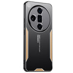 For Oppo Find X7 Ultra Phone Case Aluminium Alloy Back Cover Frosted Anti-Fingerprint