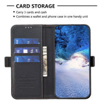 BINFEN COLOR BF31 For Xiaomi Redmi Note 13 4G Case with Wallet Stand PU Leather Flip Phone Cover