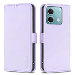 BINFEN COLOR BF31 For Xiaomi Redmi Note 13 4G Case with Wallet Stand PU Leather Flip Phone Cover