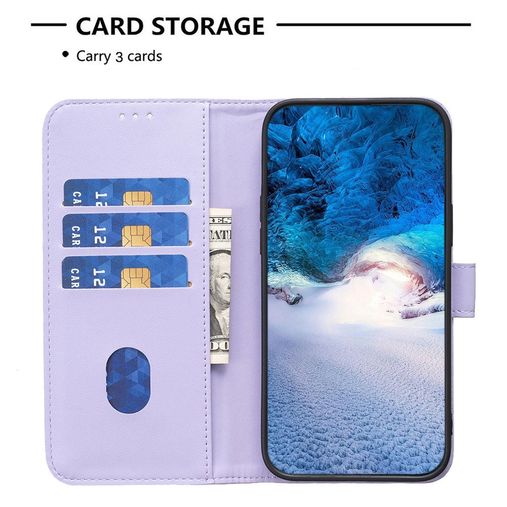BINFEN COLOR BF17 For Xiaomi Redmi Note 13 4G Leather Phone Case Folio Stand View Cover
