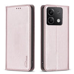 BINFEN COLOR BF18 For Xiaomi Redmi Note 13 4G Phone Case Card Holder Cover Magnetic Absorption