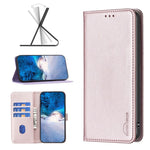 BINFEN COLOR BF18 For Xiaomi Redmi Note 13 4G Phone Case Card Holder Cover Magnetic Absorption