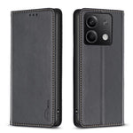 BINFEN COLOR BF18 For Xiaomi Redmi Note 13 4G Phone Case Card Holder Cover Magnetic Absorption