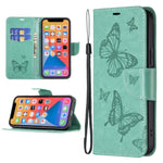 For Xiaomi Redmi Note 13 4G Case Butterfly Imprinted Stand Full Protection Phone Cover