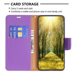 For Xiaomi Redmi Note 13 4G Wallet Case with Wrist Strap Litchi Texture Leather Phone Stand Cover