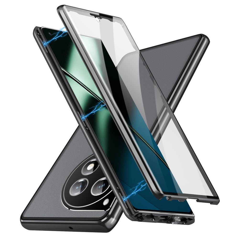 OnePlus 12 5G Härdat Glasskal Säkerhetslås Helkroppsskyddande mobilskydd
