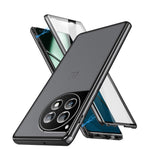 OnePlus 12 5G Härdat Glasskal Säkerhetslås Helkroppsskyddande mobilskydd