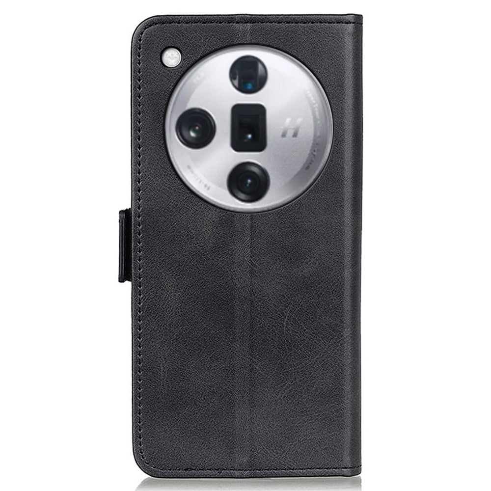 For Oppo Find X7 Pro / Find X7 Ultra Case Cowhide Texture Wallet Leather Cover